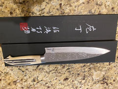 JapaneseChefsKnife.Com Takeshi Saji SRS-13 Custom Series Designed By Nomura Gyuto 210mm (8.2 inch, Stag Bone Handle) Review