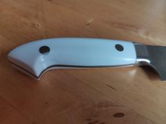 JapaneseChefsKnife.Com Takeshi Saji SRS-13 Custom Series Designed By Nomura Petty 135mm (5.3 inch, White Corian Handle) Review