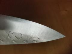 JapaneseChefsKnife.Com Takeshi Saji SRS-13 Custom Series Designed By Nomura Petty 135mm (5.3 inch, White Corian Handle) Review