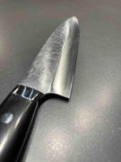 JapaneseChefsKnife.Com Takeshi Saji SRS-13 Custom Series Designed By Nomura Gyuto 210mm (8.2 inch, Black Linen Micarta Handle) Review