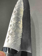 JapaneseChefsKnife.Com Takeshi Saji SRS-13 Custom Series Designed By Nomura Gyuto 210mm (8.2 inch, Black Linen Micarta Handle) Review