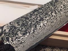 JapaneseChefsKnife.Com Takeshi Saji R-2 Custom Black Damascus Wild Series Nakiri 165mm (6.4 inch, Ironwood Handle) Review