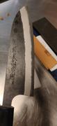 JapaneseChefsKnife.Com Fu-Rin-Ka-Zan Aogami Super Kurouchi Series FAB-4W Wa Santoku 170mm (6.6 inch, Octagon Shaped Walnut-Wood Handle) Review