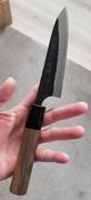 JapaneseChefsKnife.Com Fu-Rin-Ka-Zan Aogami Super Kurouchi Series Wa Petty (120mm and 150mm, 2 sizes, Octagon Shaped Walnut-Wood Handle) Review
