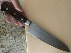 JapaneseChefsKnife.Com SHIKI 黒龍 Black Dragon Series Gyuto (180mm to 240mm, 3 sizes, Cocobolo Wood Handle) Review