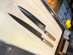 JapaneseChefsKnife.Com Masamoto KS Series SW-4324 Sweden Stainless Steel Wa Slicer 240mm (9.4 inch) Review