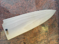 JapaneseChefsKnife.Com Magnolia Wooden Saya for Western Deba 165mm Review