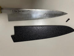 JapaneseChefsKnife.Com Black Lacquered Wooden Saya for Gyuto 210mm Review