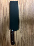 JapaneseChefsKnife.Com Black Lacquered Wooden Saya For Nakiri Review
