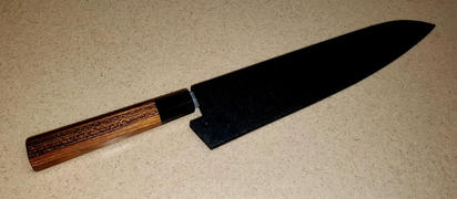 JapaneseChefsKnife.Com Black Lacquered Wooden Saya For Gyuto 270mm Review