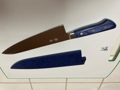 JapaneseChefsKnife.Com JCK Natures Blue Clouds AUS-8 Basic Series BCA-4 Gyuto 210mm (8.2 inch) Review