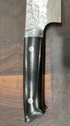 JapaneseChefsKnife.Com “Ocean Sunshine”: Takeshi Saji VG-10 Hammered Damascus Series Gyuto (180mm to 270mm, 4 sizes, Black Linen Micarta Handle) Review