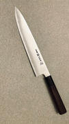 JapaneseChefsKnife.Com Mizuno Tanrenjo Akitada Special Custom Order KS-Style Ao Hagane DX Blue Steel No.1 Clad Wa Gyuto (Octagon Shaped Ebony Wooden Handle, AHDKS-3) Review