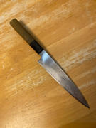 JapaneseChefsKnife.Com Mizuno Tanrenjo Akitada White Steel No.2 Clad HK-WP Wa Petty 150mm (5.9 inch) Review