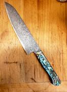 JapaneseChefsKnife.Com Mr. Itou R-2 Custom Damascus Gyuto 190mm (7.4 inch) Abalone Handle (IT-726) Review