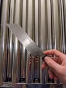 JapaneseChefsKnife.Com Fu-Rin-Ka-Zan Hon Kasumi Series Blue Steel No.2 FB-20 Mukimono 180mm (7 inch) Review
