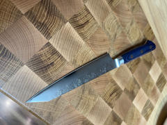 JapaneseChefsKnife.Com JCK Natures 青雲 Blue Clouds Series BCB-1 Blue Steel No.2 Nashiji Kiritsuke (Bunka) Petty 140mm (5.5 inch) Review
