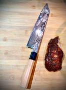 JapaneseChefsKnife.Com Sukenari Gingami No.3 Nickel Damascus Kiritsuke (210mm to 270mm, 3 sizes, Octagonal Japanese Yew Wood Handle) Review