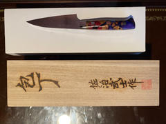JapaneseChefsKnife.Com Takeshi Saji SUMMIT ― Limited Edition Custom Series SMT-152 R-2 Custom Damascus Paring 100mm (3.9 Inch) Review