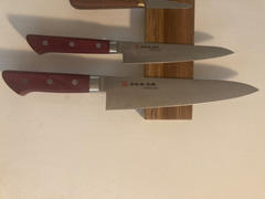JapaneseChefsKnife.Com Fujiwara Kanefusa FKM Series Gyuto (150mm to 300mm, 6 sizes, Wine Color Pakka Wood Handle)) Review