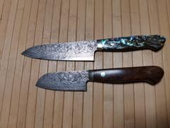 JapaneseChefsKnife.Com Mr. Itou R-2 Custom Damascus Paring 90mm (3.5 inch) Desert Ironwood Handle Wider Blade(IT-850) Review
