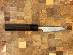 JapaneseChefsKnife.Com Fu-Rin-Ka-Zan R-2 Damascus Wa Series FRN-PA Wa Paring 90mm (3.5 inch, Octagon Shaped Red-Sandalwood Handle) Review