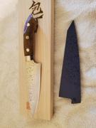 JapaneseChefsKnife.Com Takeshi Saji SUMMIT ― Limited Edition Custom Series SMT-567 R-2 Custom Damascus Petty 135mm (5.3 Inch) Review