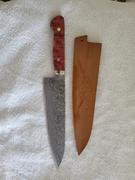 JapaneseChefsKnife.Com Custom Handmade Carved Wooden Saya for Gyuto 210mm (Mt. Fuji, WS-210-4) Review