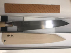 JapaneseChefsKnife.Com Masamoto KS Series Hon Kasumi White Steel No.2 Kiritsuke Double Bevel Edge (240mm and 270mm, 2 sizes) Review