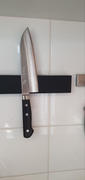 JapaneseChefsKnife.Com JCK Original Kagayaki Blue Steel No.2 Clad Series KB-2 Santoku 170mm (7 inch) Review