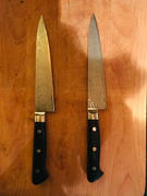 JapaneseChefsKnife.Com JCK Original Kagayaki R-2 Damascus Series KGR-1 Petty 150mm (5.9 inch, Forged Blade) Review
