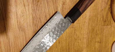 JapaneseChefsKnife.Com JCK Natures Inazuma Series IN-2 Wa Santoku 180mm (7 inch) Review