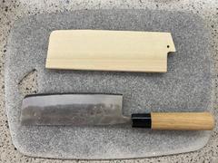 JapaneseChefsKnife.Com JCK Natures Blue Moon Series BM-4 Nakiri 165mm (6.4 inch) Review