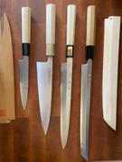 JapaneseChefsKnife.Com Fu-Rin-Ka-Zan Hon Kasumi Series Blue Steel No.2 Sakimaru Takohiki (270mm and 300mm) Review