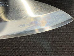 JapaneseChefsKnife.Com Fu-Rin-Ka-Zan Hon Kasumi Series Blue Steel No.2 Deba (Hon Deba, 165mm and 180mm) Review