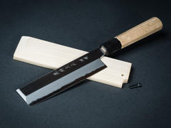 JapaneseChefsKnife.Com Fu-Rin-Ka-Zan Hon Kasumi Series FB-14 Blue Steel No.2 Usuba 180mm (7inch) Review
