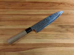 JapaneseChefsKnife.Com Sukenari Gingami No.3 Nickel Damascus Wa Gyuto (210mm to 270mm, 3 sizes) Review