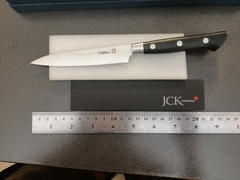 JapaneseChefsKnife.Com Hattori Forums FH Series Petty (120mm and 150mm, Black Linen Micarta Handle) Review