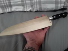 JapaneseChefsKnife.Com Hattori Forums FH Series Gyuto (210mm to 270mm, 3 sizes, Black Linen Micarta Handle) Review