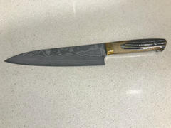 JapaneseChefsKnife.Com Takeshi Saji VG-10 Custom Damascus Wild Series Gyuto (180mm to 270mm, 4 sizes, Stag Bone Handle) Review