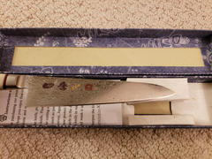 JapaneseChefsKnife.Com SHIKI 守護神 Guardian Series Petty (120mm and 150mm, White Corian Handle) Review