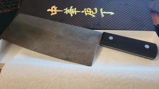 JapaneseChefsKnife.Com Kagayaki High Carbon Steel Chinese Cleaver 220mm (2 different blade thickness) Review