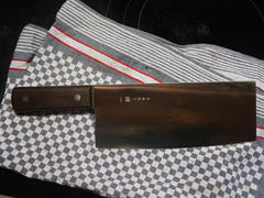 JapaneseChefsKnife.Com Kagayaki AUS-8 Stainless Steel KG-40 Chinese Cleaver 220mm (8.6 inch) Review