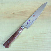 JapaneseChefsKnife.Com SHIKI VG-10 Handmade Petty 150mm (5.9inch, Brown Camel Bone Handle) Review
