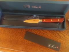 JapaneseChefsKnife.Com Hattori Forums FH Series FH-1C Parer 70mm (2.7 inch, Cocobolo Wood Handle) Review