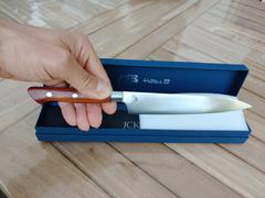 JapaneseChefsKnife.Com Hattori Forums FH Series Petty (120mm and 150mm, Cocobolo Wood Handle) Review
