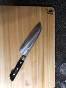 JapaneseChefsKnife.Com Hattori Forums FH Series FH-4A Santoku 170mm (6.6inch, African Blackwood Handle) Review
