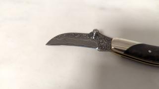 JapaneseChefsKnife.Com Athro Damascus Sommelier Knife (2 kinds of Handle Version) Review