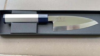 JapaneseChefsKnife.Com Kanetsugu Hybrid Wa Bocho Series Ko Deba (Small Deba 105mm and 120mm, 2 sizes) Review