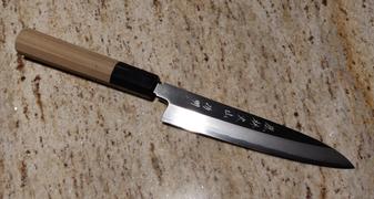 JapaneseChefsKnife.Com Fu-Rin-Ka-Zan Hon Kasumi Series Gingami No.3 FGS-1 Wa Petty 150mm (5.9inch) (Single Bevel Edge) Review
